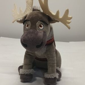 Disney Frozen Sven Reindeer plush 11in. staffed animal toy Disney Frozen